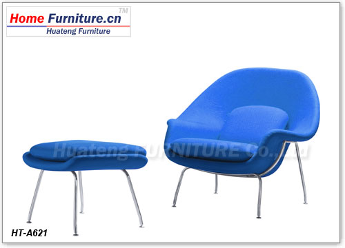 Womb Chair and Ottoman