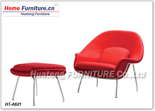 Womb Chair and Ottoman