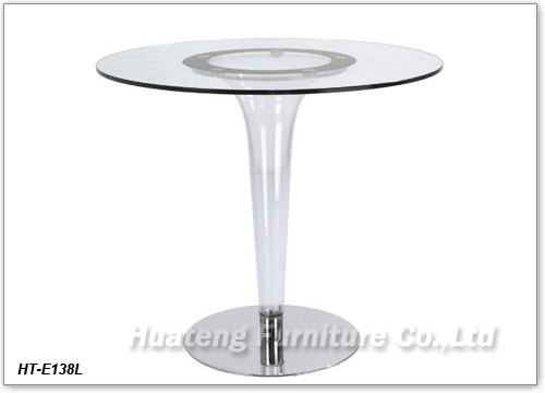 Round Glass Table