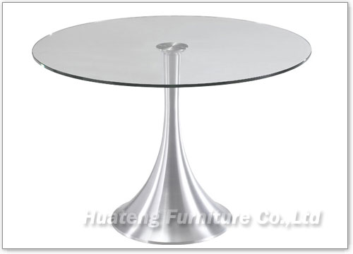 Satellite Oval Glass Table Base
