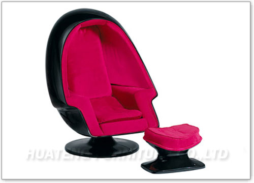 Mod pod egg chair and ottoman